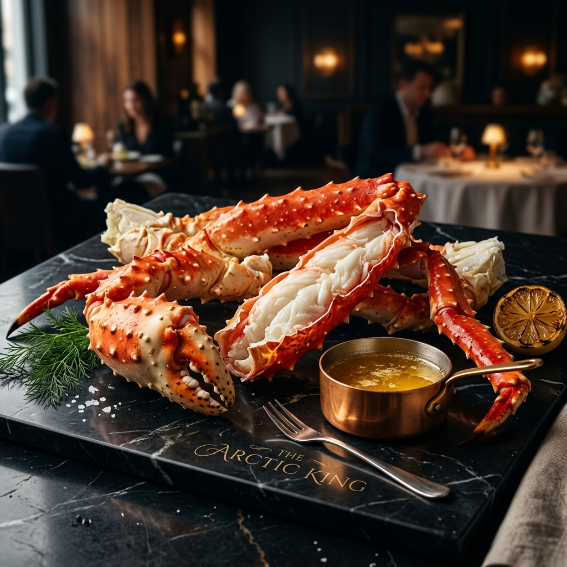 Premium Wild-Caught Alaskan King Crab Legs